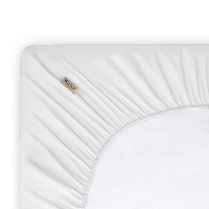 Crispy Cotton hoeslaken 90x220cm wit