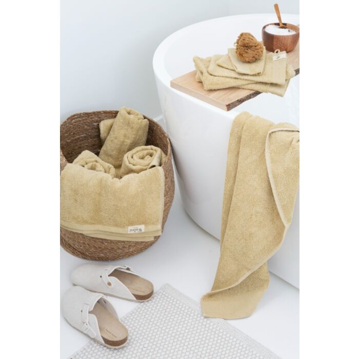 Soft Cotton baddoek 60x110cm maisgeel