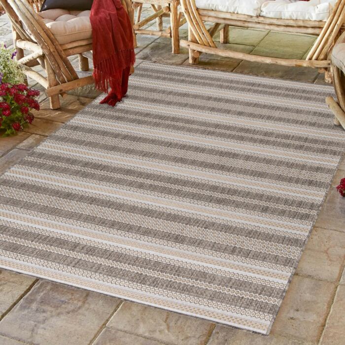 Sunny Faye binnen- & buitenkleed loper 80x250cm beige