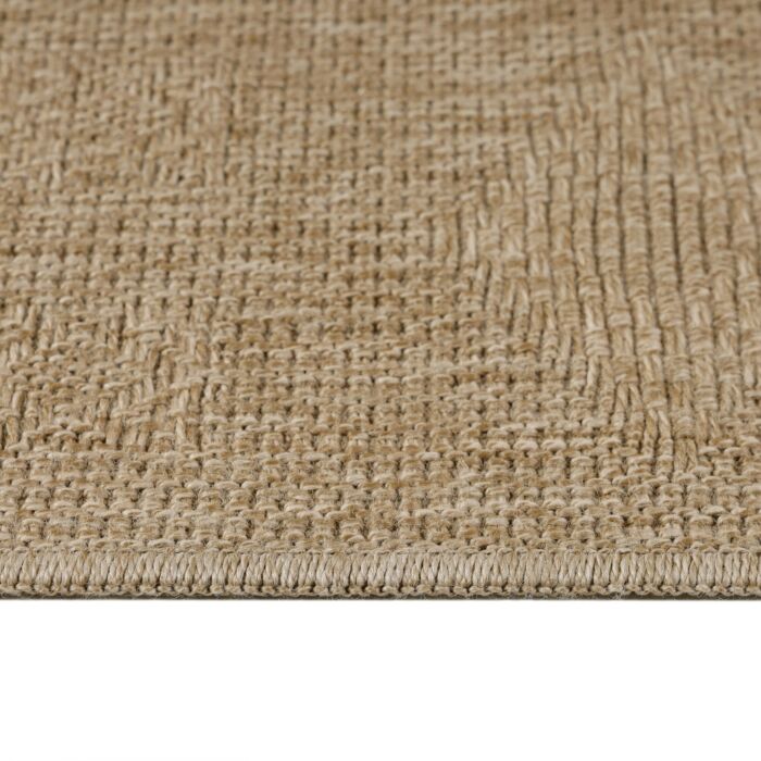 Dhaka Baita binnen- & buitenkleed rechthoek 200x290cm jute beige