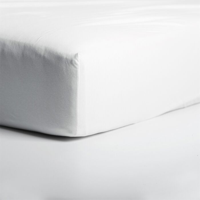 Cinderella hoeslaken 200x200cm jersey wit (tot 25cm)