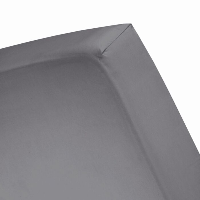 Cinderella hoeslaken 80x200cm jersey antraciet (tot 25cm)