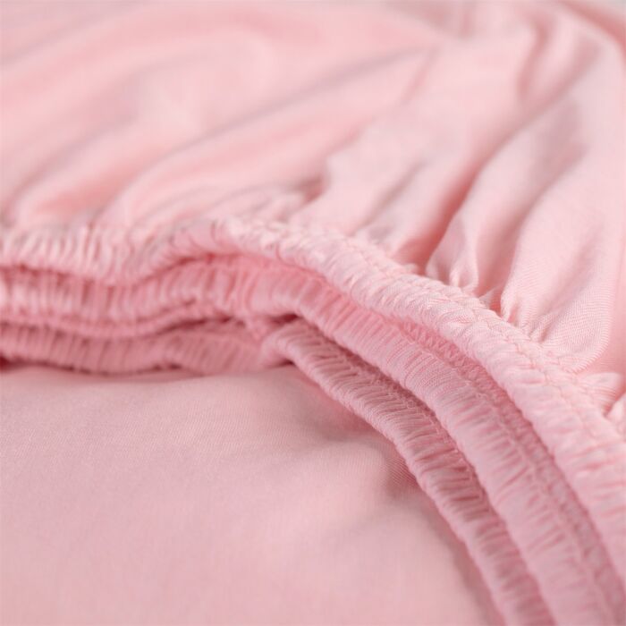 Cinderella hoeslaken 200x200cm jersey candy roze (tot 25cm)