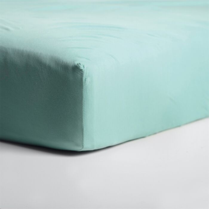 Cinderella hoeslaken 140x200cm jersey mineraal groen (tot 25cm)