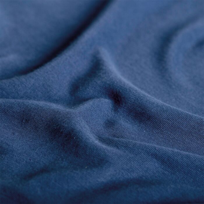 Cinderella hoeslaken 160x210/220cm jersey donkerblauw (tot 25cm)