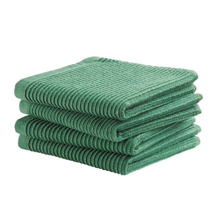 DDDDD Basic UNI vaatdoek 30x30cm groen (4 stuks)
