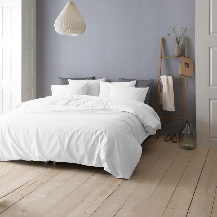 Cinderella Morning Lits-jumeaux XL dekbedovertrekset 260x220cm flanel wit