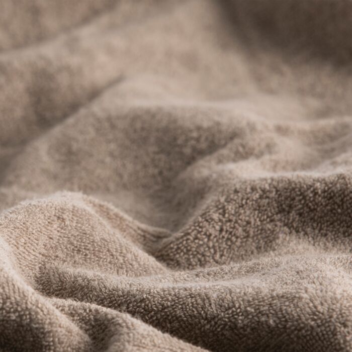 Cinderella hoeslaken 80x200/210cm badstof taupe (tot 30cm)