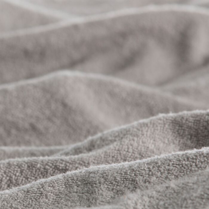 Cinderella hoeslaken 80/90x200cm badstof light grey (tot 30cm)