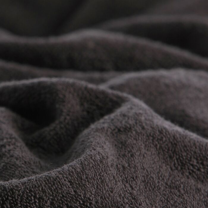 Cinderella hoeslaken 80x200/210cm badstof antraciet (tot 30cm)