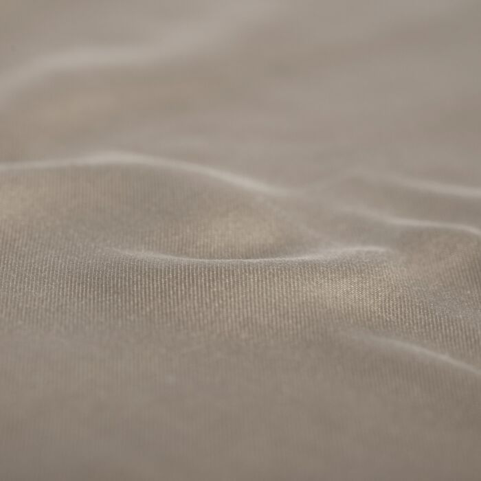 Cinderella Sundays enkele splittopper hoeslaken 200x210cm satijn taupe (tot 15cm)