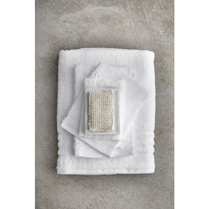 Bath Basics baddoek 50x100cm wit