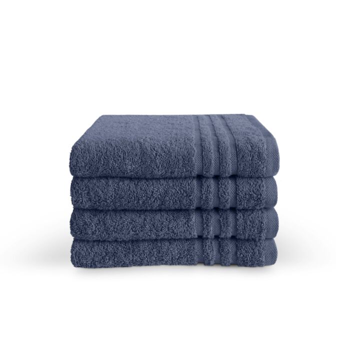 Bath Basics baddoek 50x100cm blauw