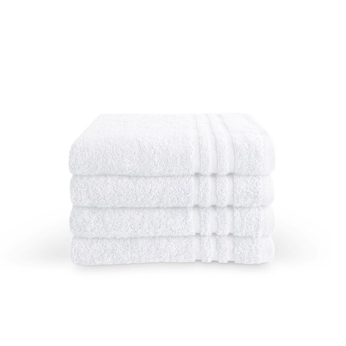 Bath Basics baddoek 50x100cm wit
