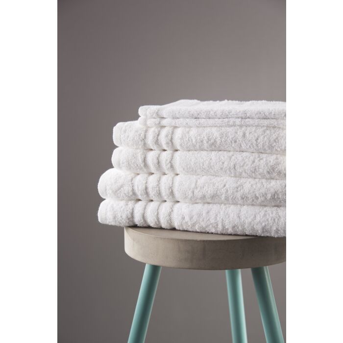 Bath Basics baddoek 50x100cm wit