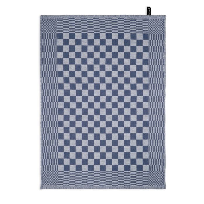 Clean & Tidy theedoek 50x70cm blauw (6 stuks)