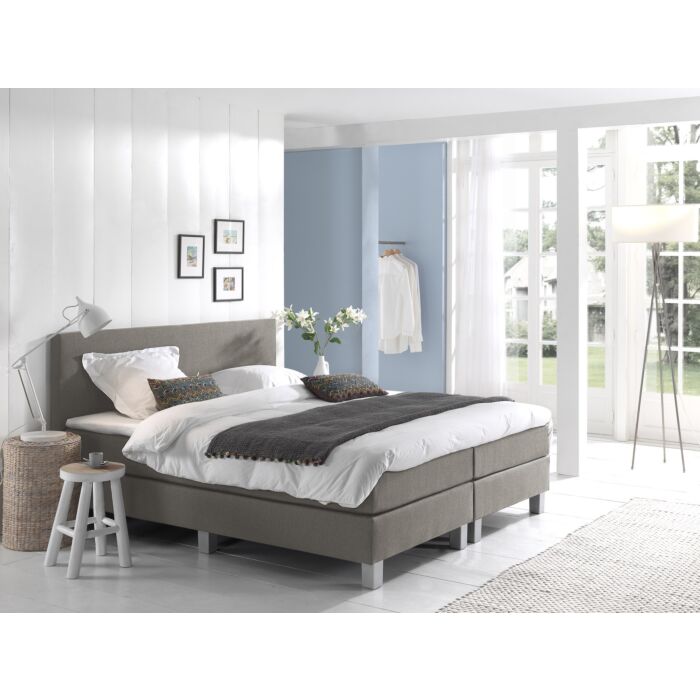 Comfort 2.0 vlakke boxspring 180x200cm beige