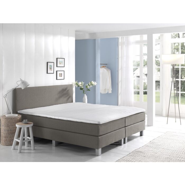 Comfort 2.0 vlakke boxspring 180x200cm beige
