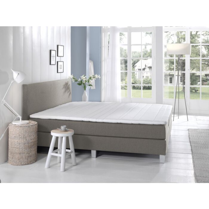 Comfort 2.0 vlakke boxspring 180x200cm beige