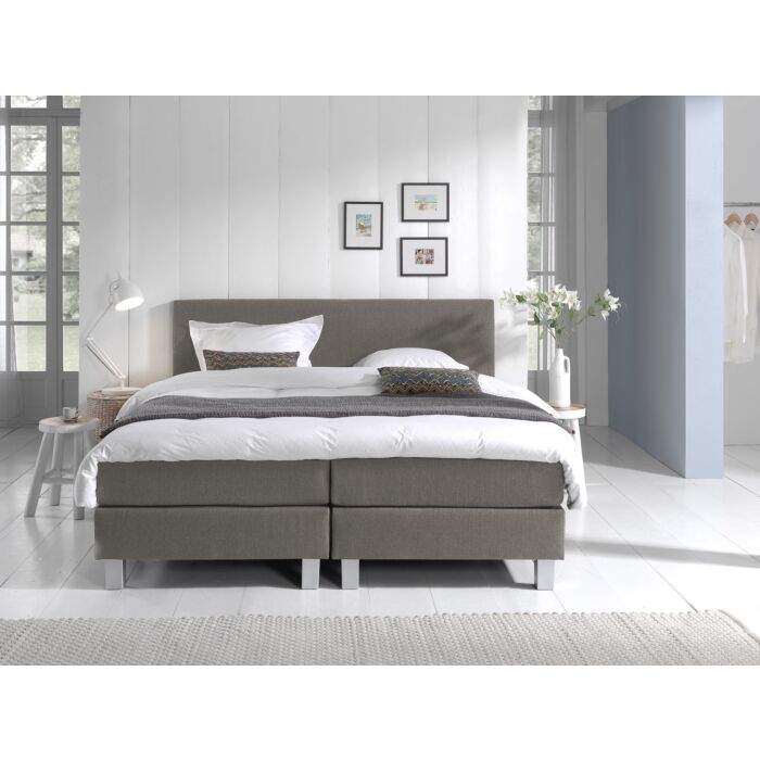 Comfort 2.0 vlakke boxspring 180x200cm beige