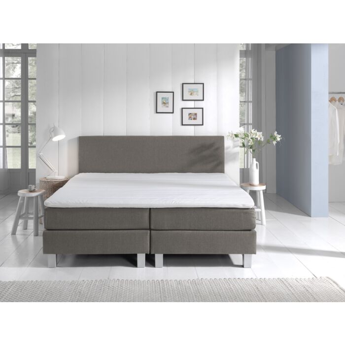 Comfort 2.0 vlakke boxspring 180x200cm beige