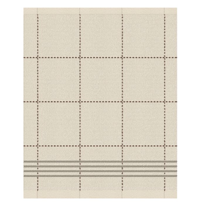 DDDDD Morvan keukendoek 50x55cm bio katoen natuurkleur (6 stuks)