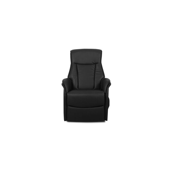 Miana Electrische Relaxfauteuil met Lift – Kunstleer – Zwart
