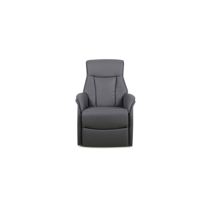 Miana Electrische Relaxfauteuil met Lift – Kunstleer – Grijs