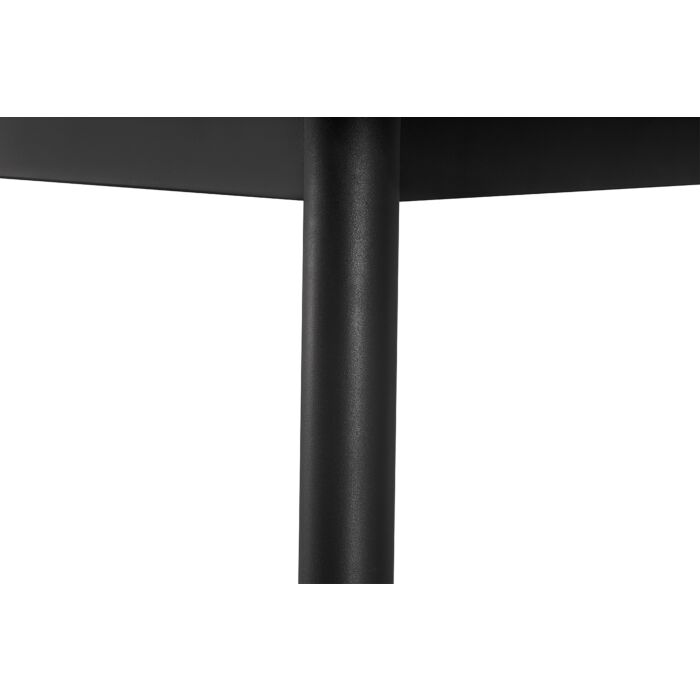 Kenso Eetkamerstoelenset – Kunstleer – Zwart – 4 Stuks