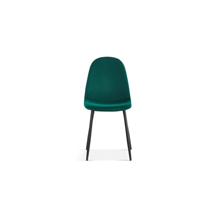 Boro Eetkamerstoel – Fluweel – Groen