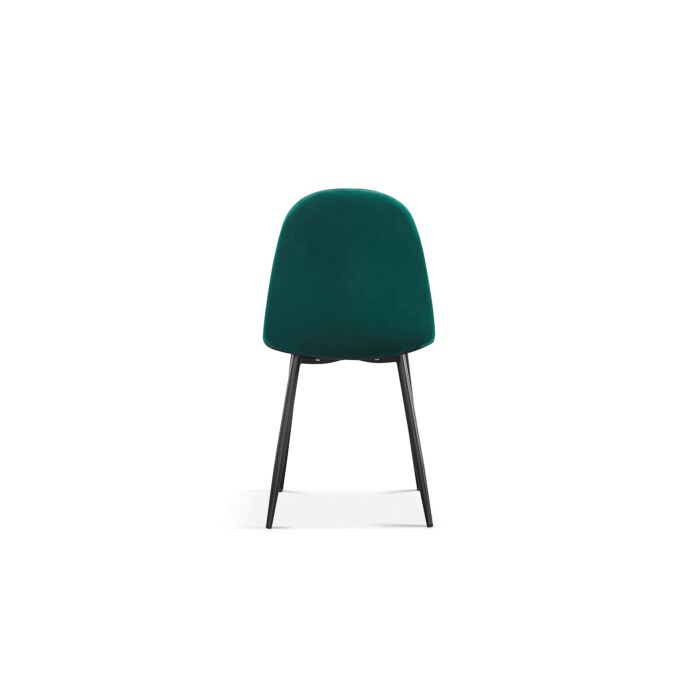 Boro Eetkamerstoel – Fluweel – Groen