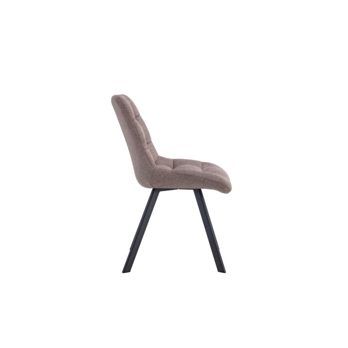 Lixia Eetkamerstoel – Stof – Zand