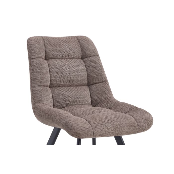 Lixia Eetkamerstoel – Stof – Zand