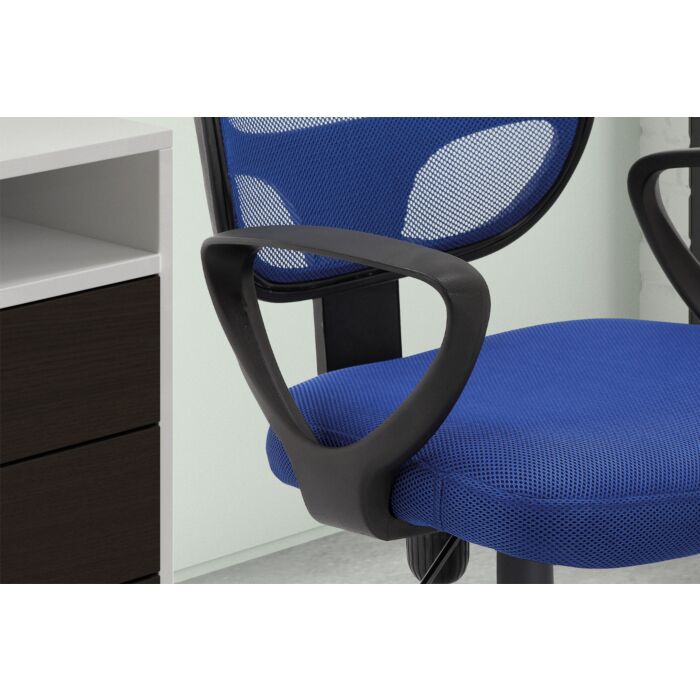 Hivo Bureaustoel – Mesh Stof – Blauw