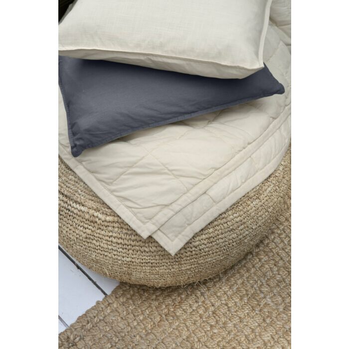 Luxury Touch sierkussen 45x45cm crème