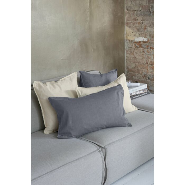 Luxury Touch sierkussen 45x45cm crème