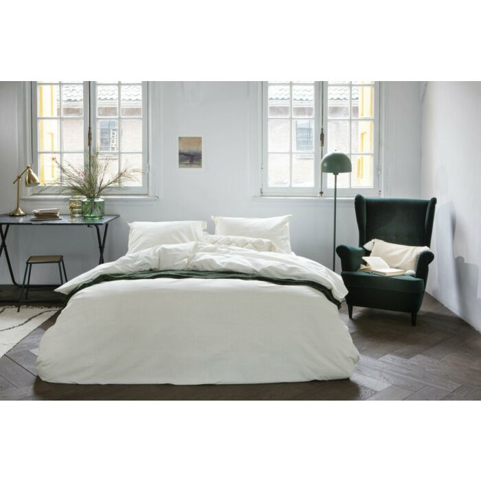 Vintage Club dekbedovertrek 140x220cm zandkleur