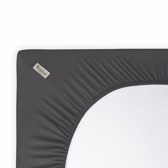 Jersey Stretch hoeslaken 180x200/210cm antraciet