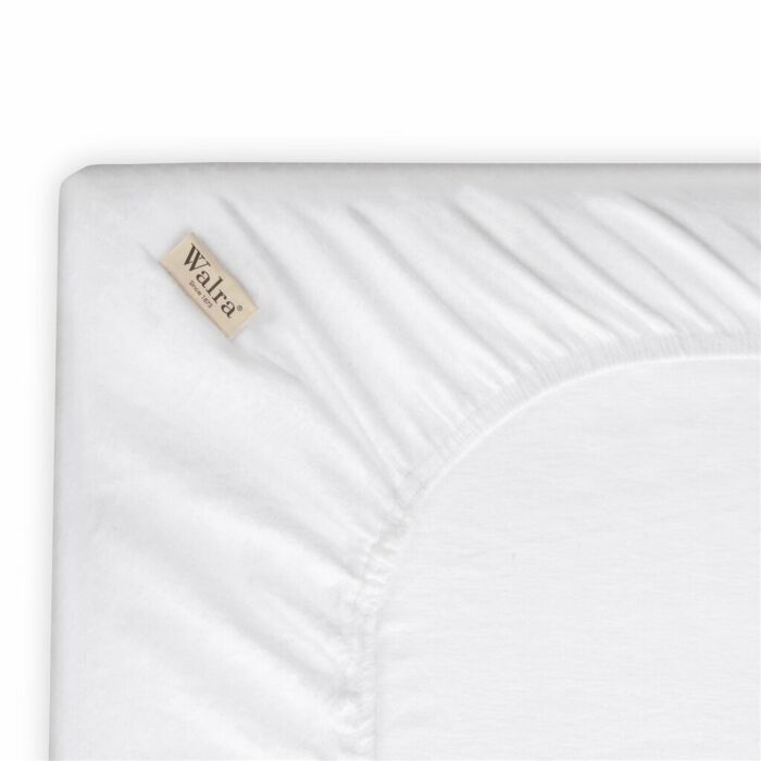 Cotton Cover molton 90x200cm wit