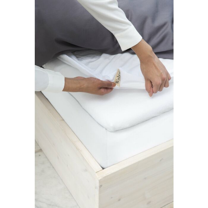 Cotton Cover topper molton 140x200cm wit