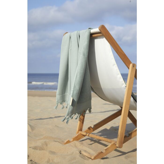Soft Cotton hamamdoek/fouta 100x180cm jade