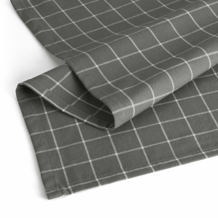 Dry with Blocks theedoek 50x70cm off-black