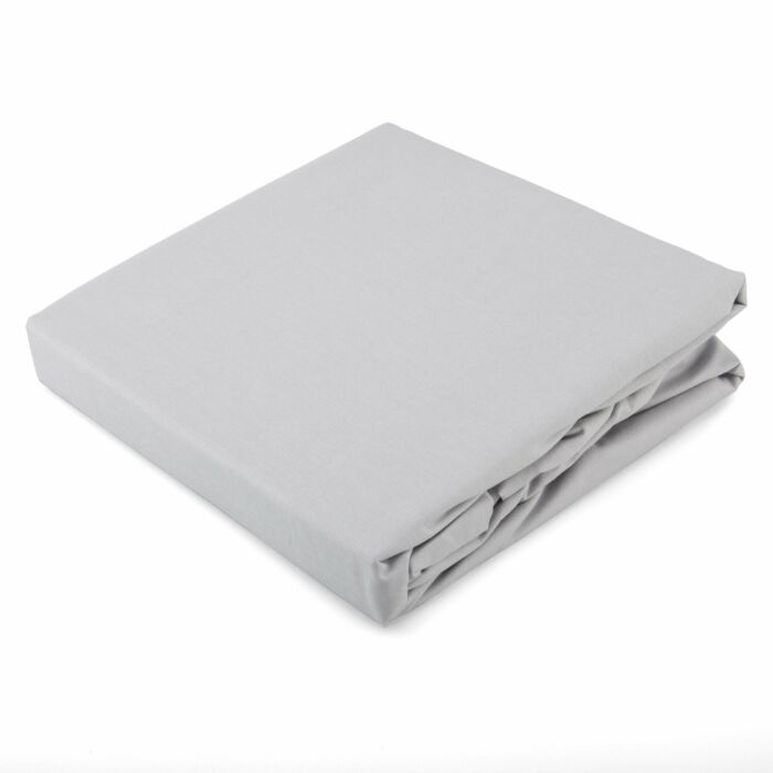 Crispy Cotton kussensloop 80x80cm grijs (2 stuks)