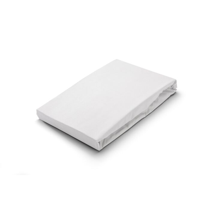 Crispy Cotton hoeslaken 90x220cm wit