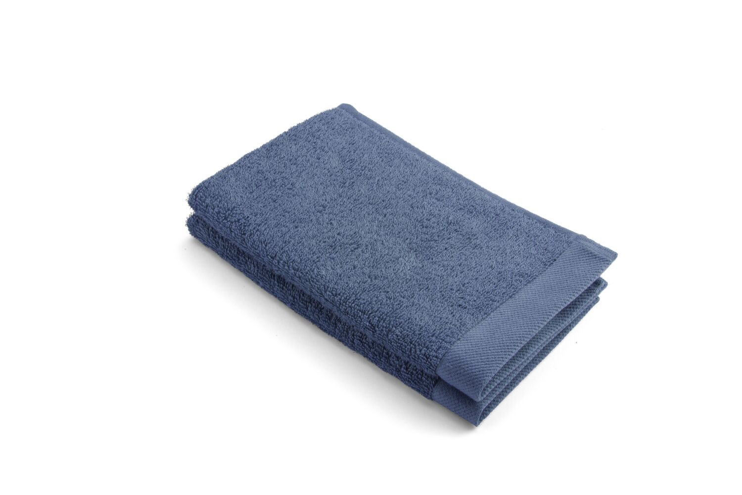 Remade Cotton gastendoek 30x50cm blauw (2 stuks)