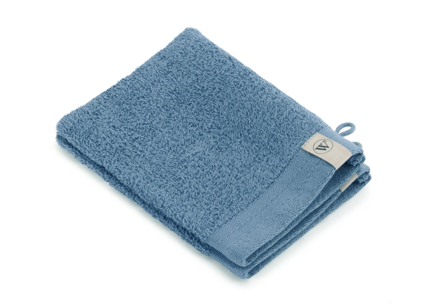 Soft Cotton washand 16x21cm petrol (2 stuks)