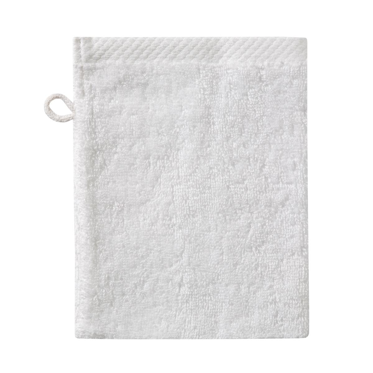 Seahorse Pure washand 16x21cm wit (3 stuks)