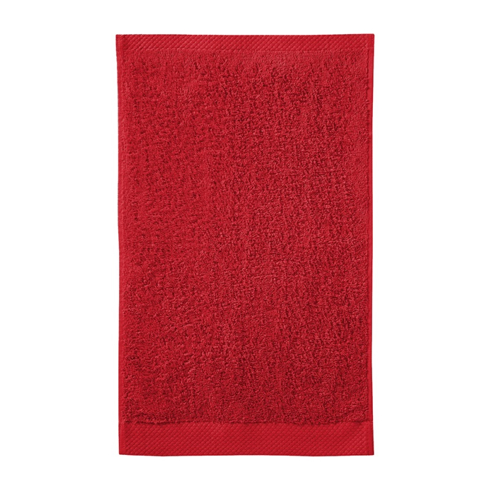 Seahorse Pure gastendoek 30x50cm rood (6 stuks)