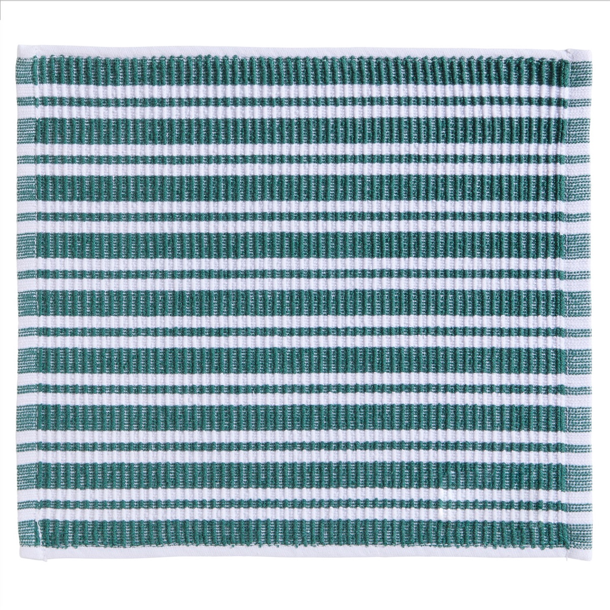 DDDDD Classic Stripe vaatdoek 30x30cm groen (4 stuks)