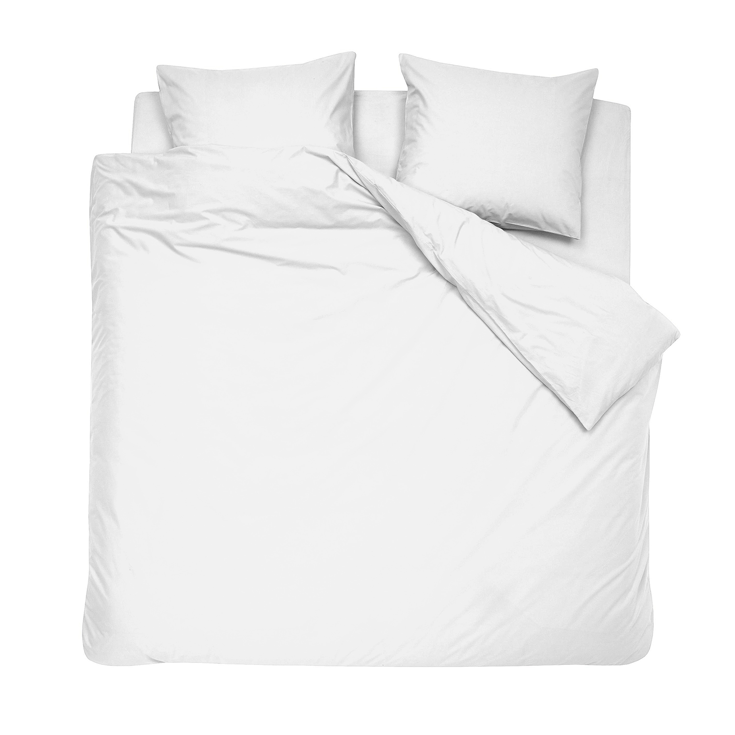 Cinderella Weekend 1-persoons dekbedovertrekset 155x220cm katoen wit